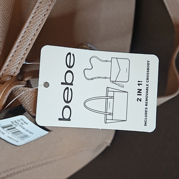 bebe tote with crossbody included - Picture 11 of 14